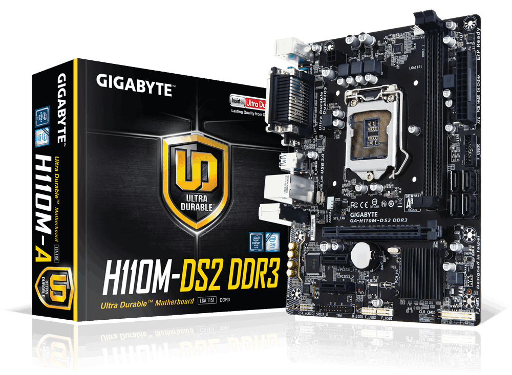 GIGABYTE GA-H110M-DS2 DDR3 (rev. 1.0) – image 1