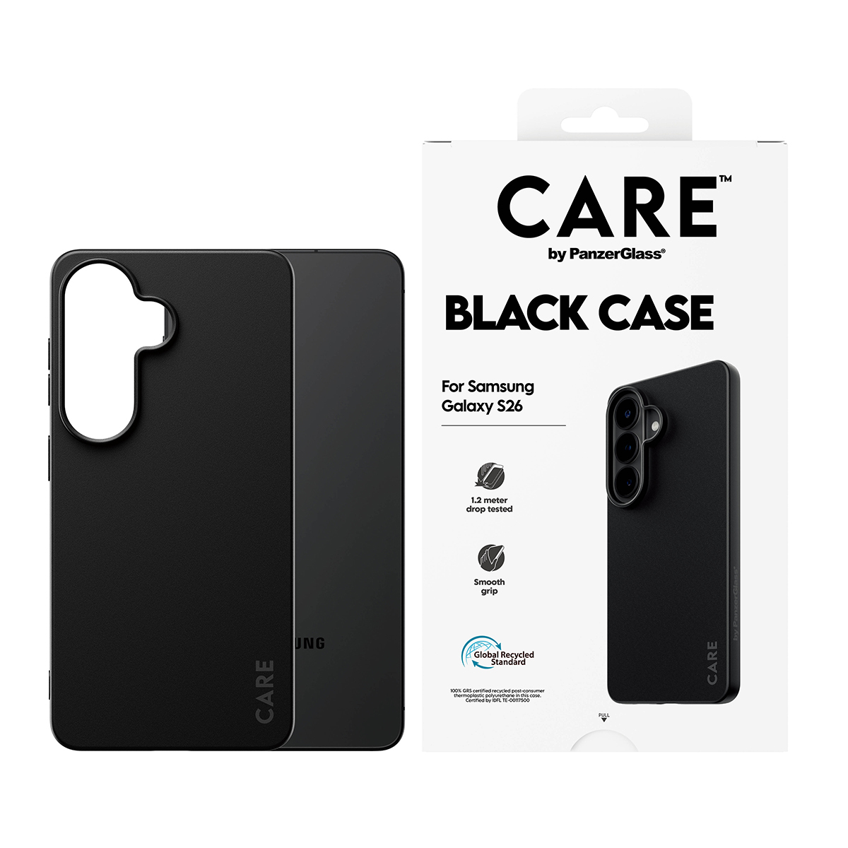PanzerGlass CARE™ by PanzerGlass® TPU Case Black Samsung Galaxy S26 – image 2
