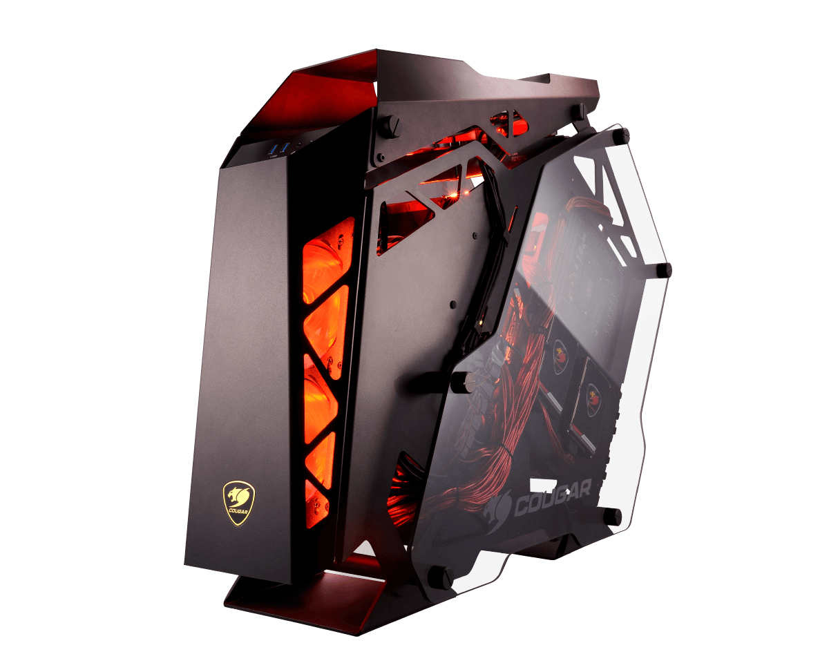 COUGAR Conquer Midi Tower Black, Orange – image 8