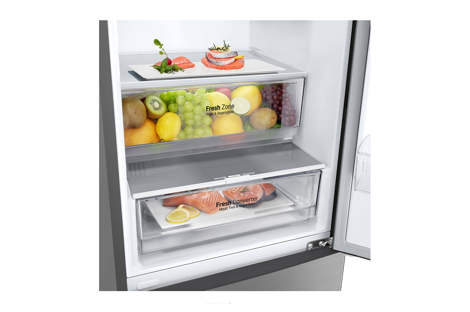 LG GBP62PZNCC fridge-freezer Freestanding – image 8
