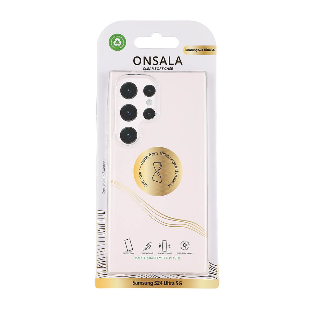Onsala Phone Case Recycled TPU Transparent - Samsung S24 Ultra – image 2