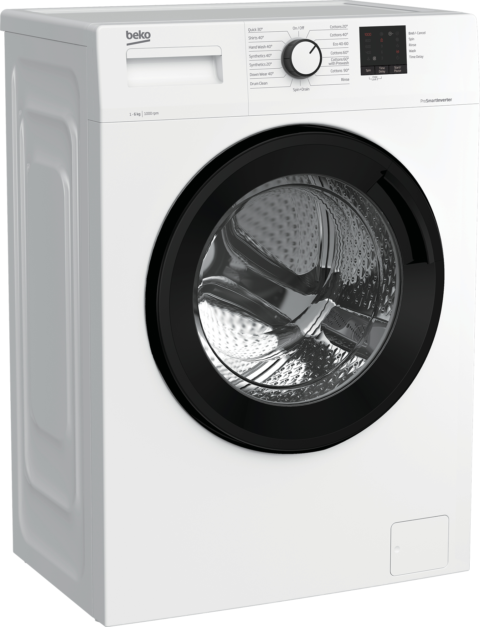 Beko WUE6511BW washing machine Front-load – image 2