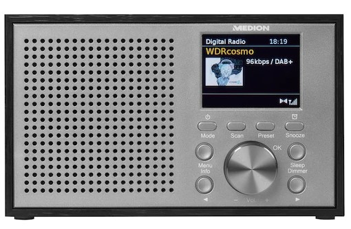 MEDION 50060681 radio Portable Analog & digital Black, Grey – image 3