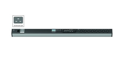 Vertiv MPH2 Rack PDU, outlet metered, 0U, input C19