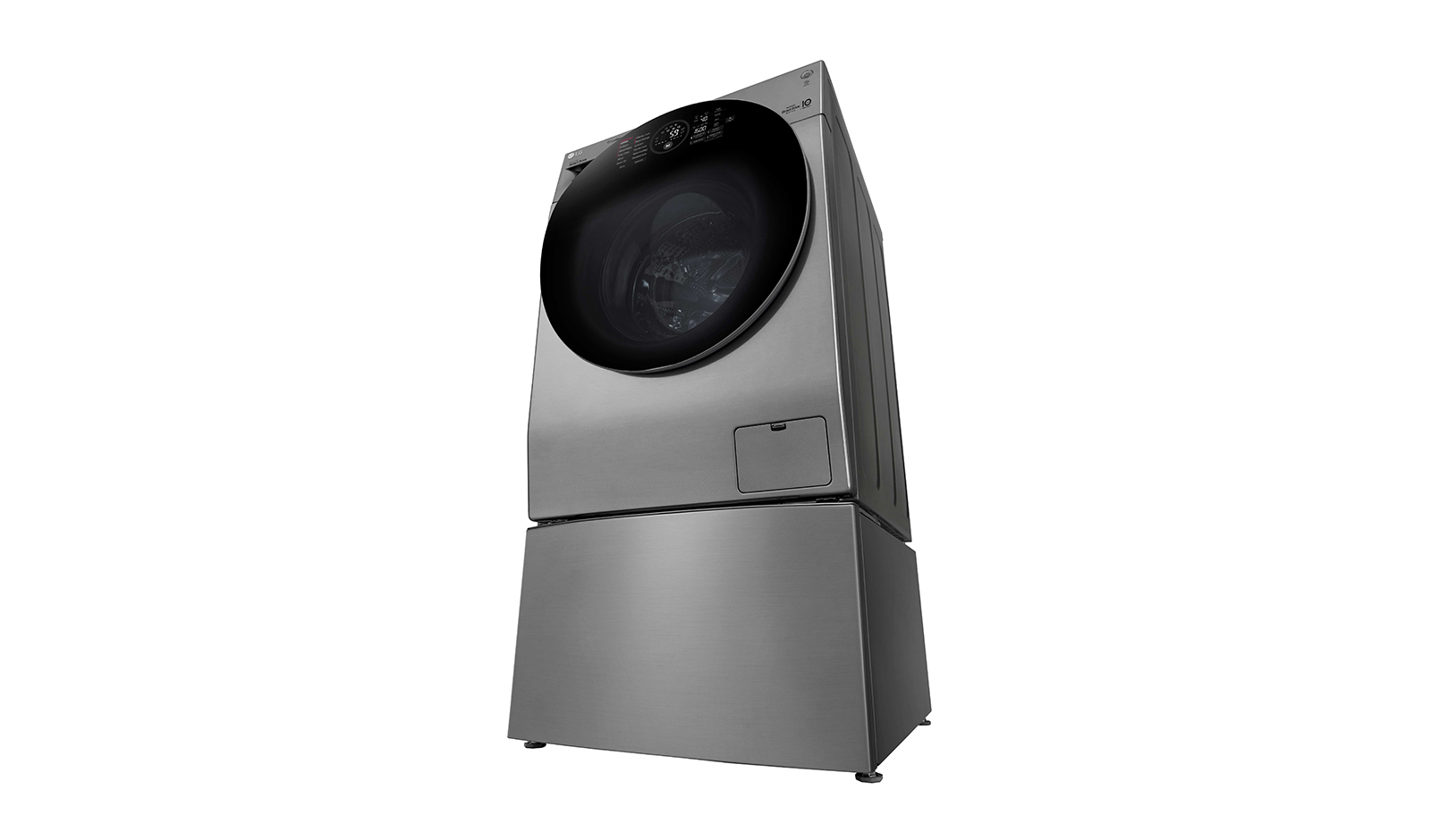 LG FH6G1BCHK6N/F8K5XNK4 washer dryer Freestanding Front-load Silver – image 9