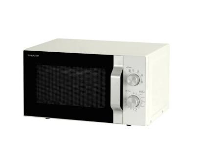 Sharp R204WA микроволновая печь Серебристый, Белый Обычная (соло) микроволновая печь Столешница 20 L 800 W