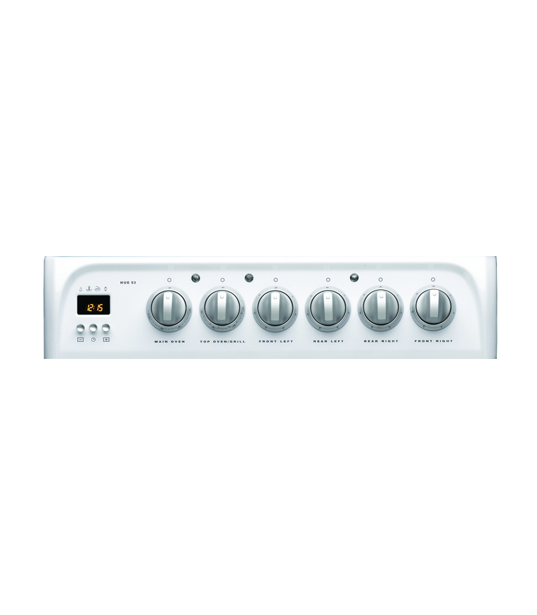 Hotpoint HUE53PS cooker Freestanding cooker Electric Ceramic hob White – image 2