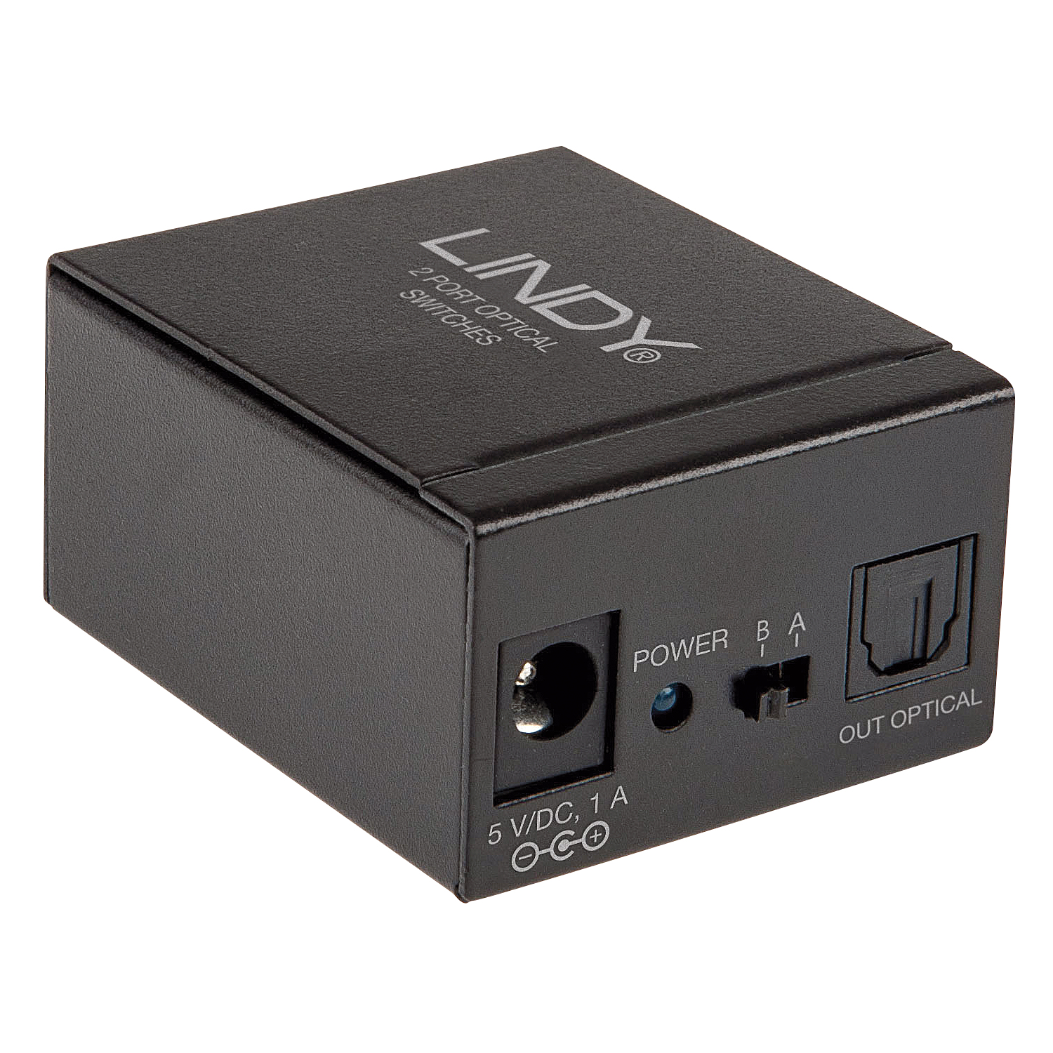 Lindy 70434 audio switch Black – image 1