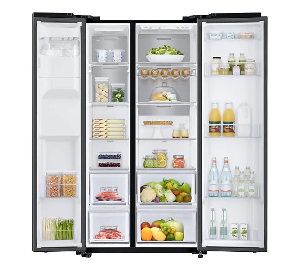 Samsung RS68N8241B1 side-by-side refrigerator Freestanding – image 5