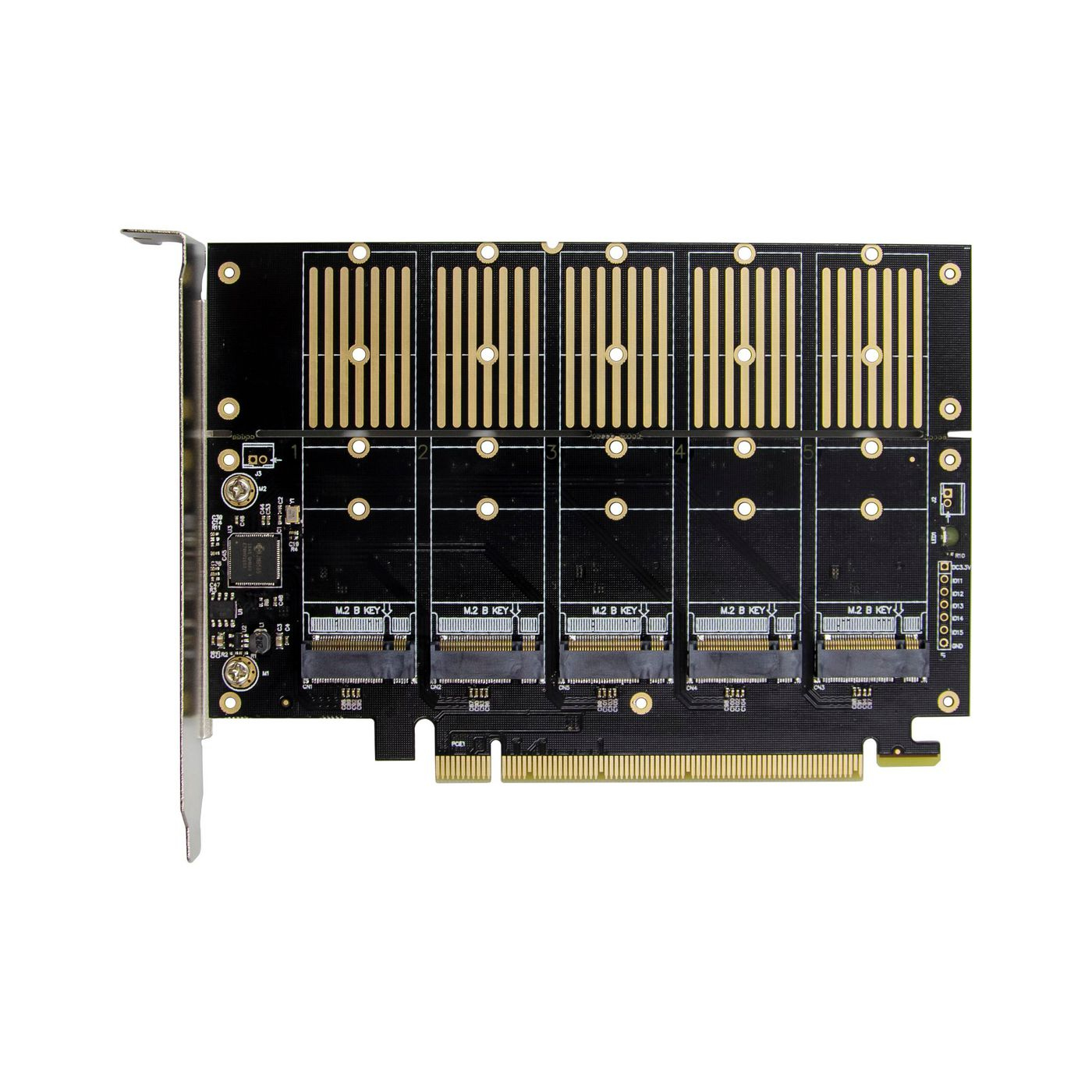 Microconnect MC-PCIE-JMB585 interface cards/adapter Internal M.2 – image 3