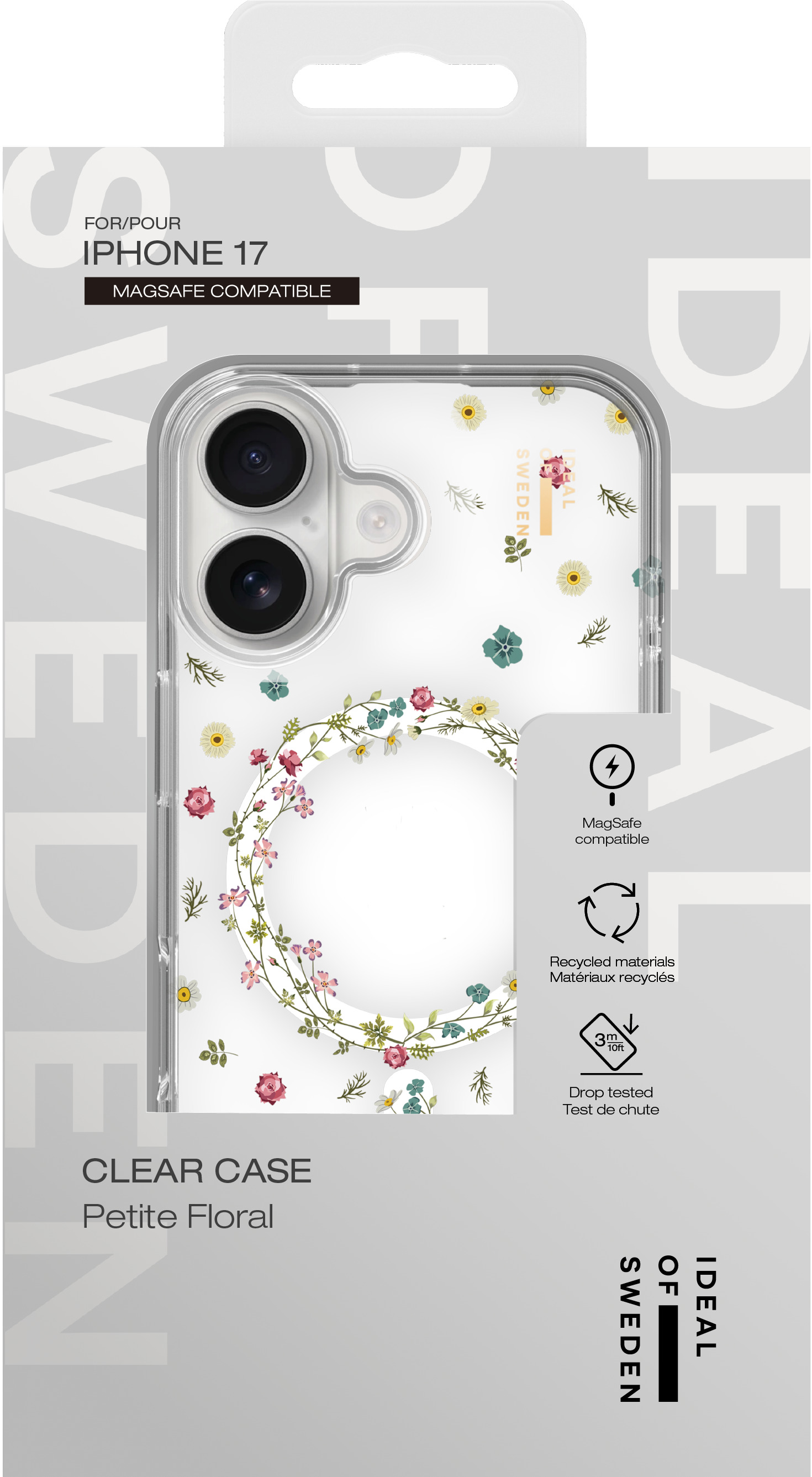 iDeal of Sweden Clear Case MagSafe iPhone 17 Petite Floral – image 5