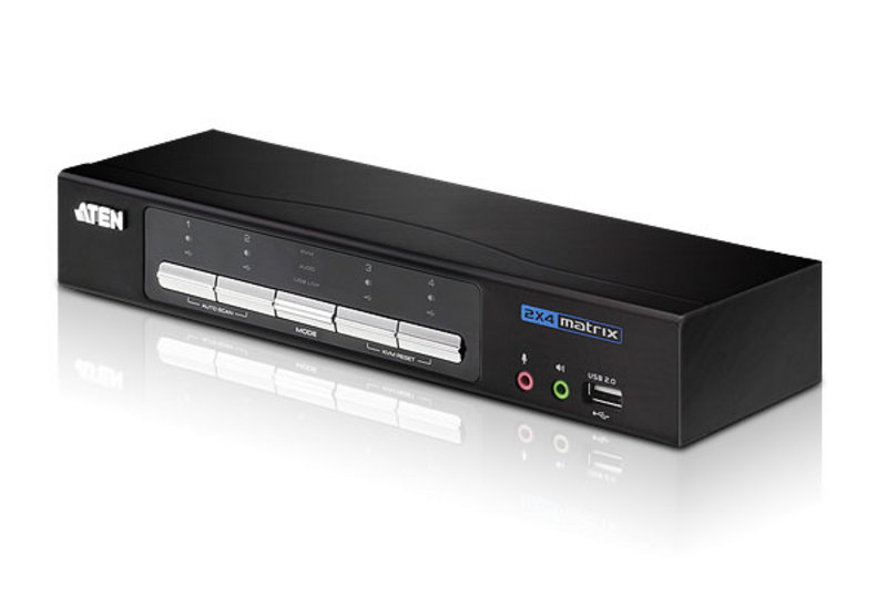 ATEN CM0264 KVM switch Black – image 1