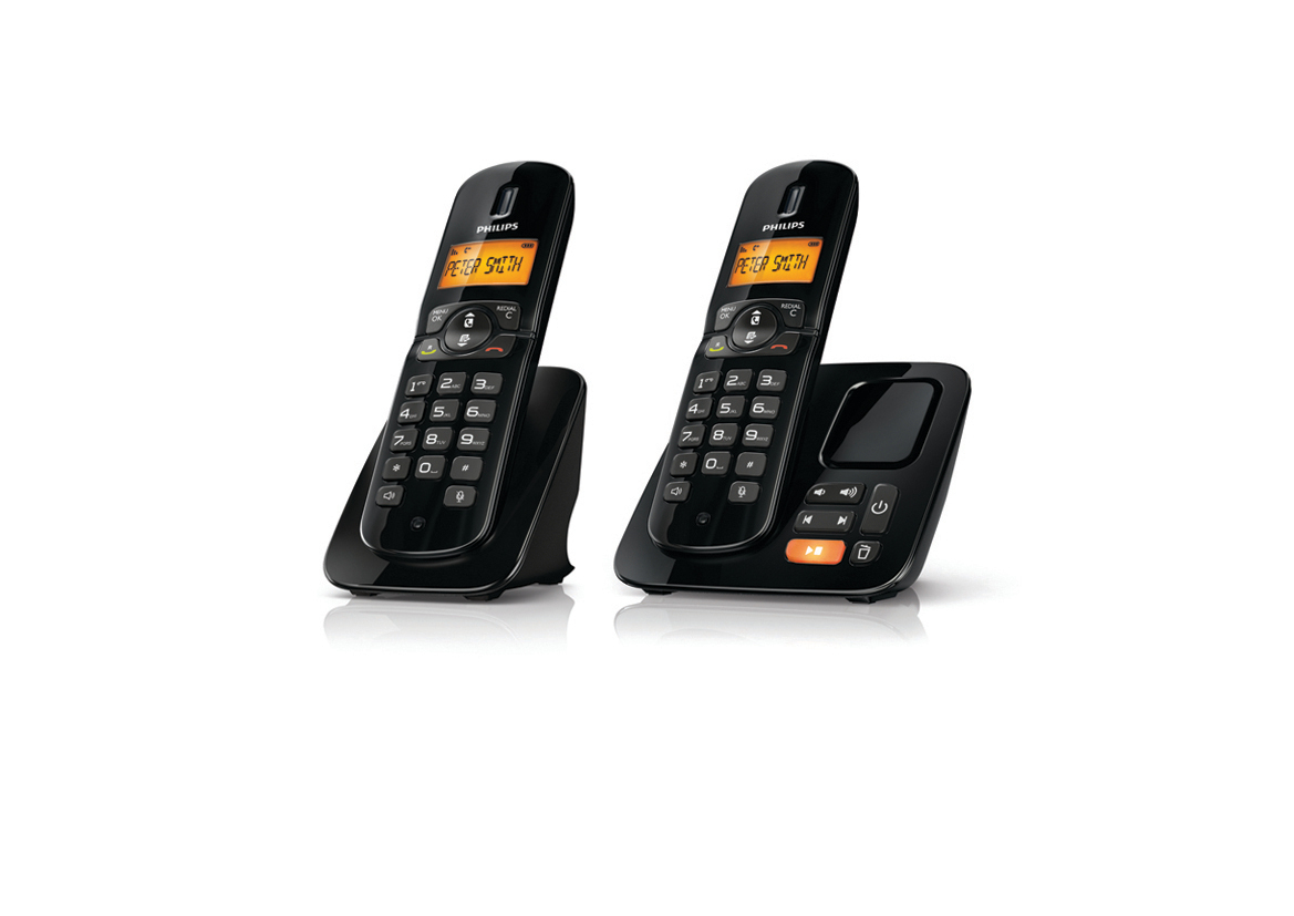 Philips CD1862B DECT telephone Caller ID Black – image 2