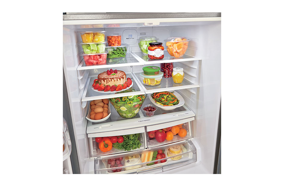 LG LFNS22520D side-by-side refrigerator Freestanding – image 2