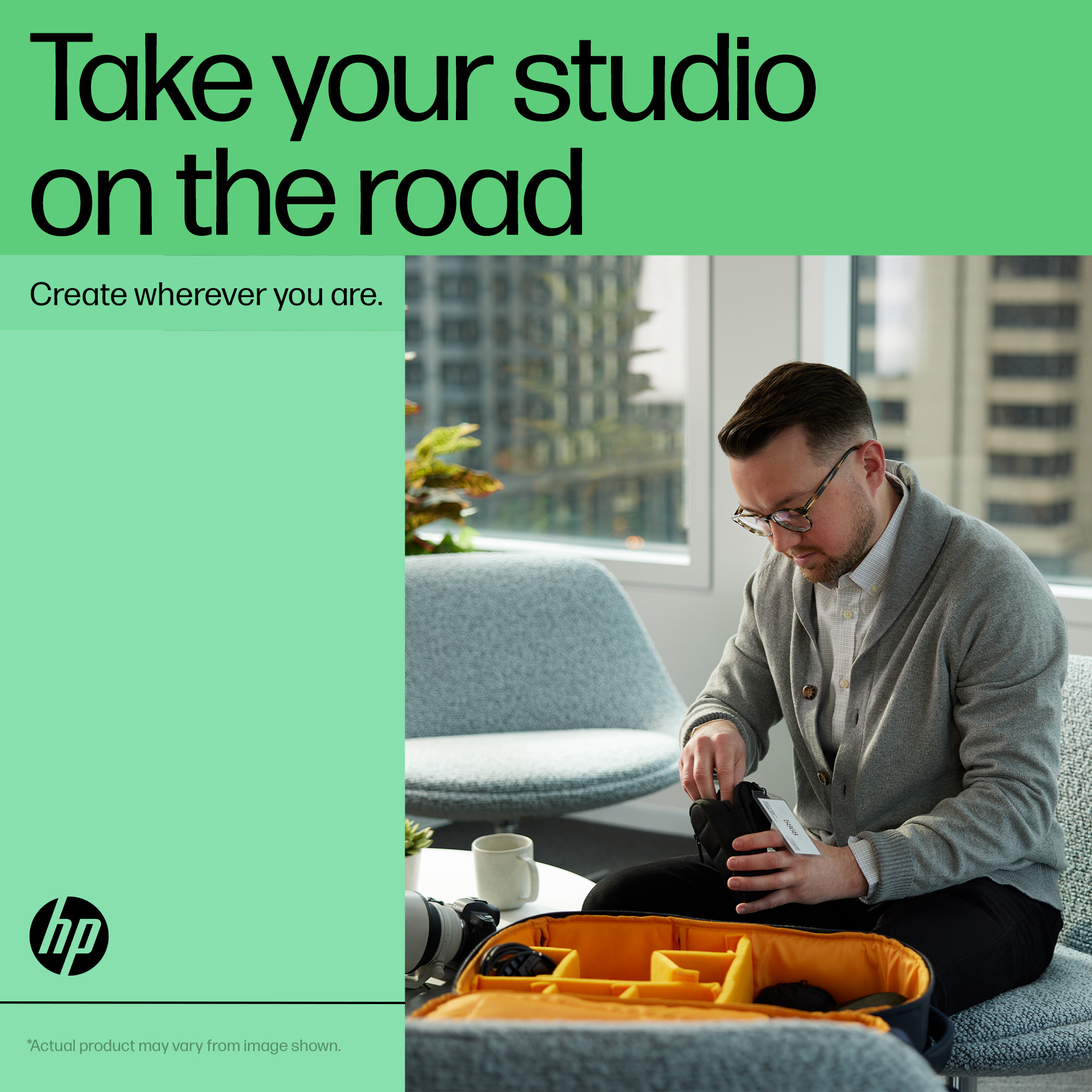 HP Creator 16.1 Dark NavyLaptop Backpack – image 5