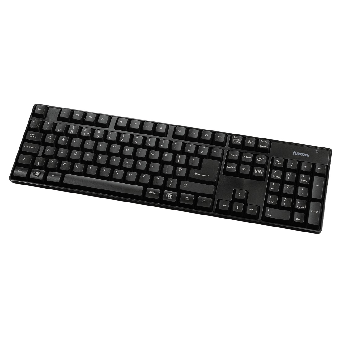 Hama 73053817 keyboard RF Wireless QWERTY English Black – image 1