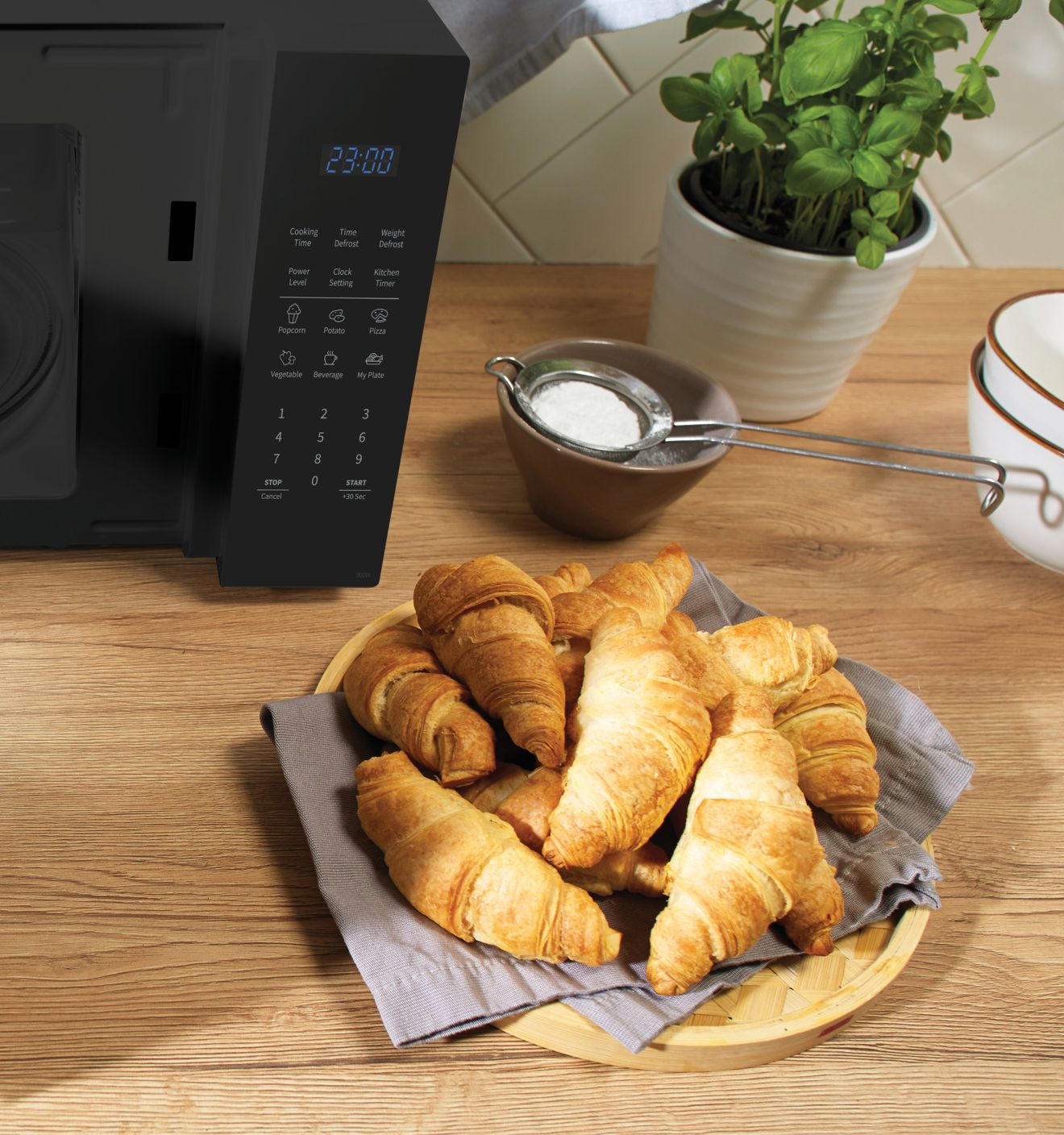 Hisense H25MOBS7H microwave Black Solo microwave Countertop – image 6