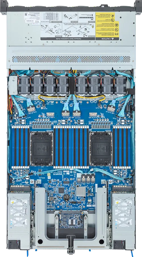 GIGABYTE R183-S92-AAD3 Intel C741 LGA 4677 (Socket E) Rack (1U) Black, Steel – image 3