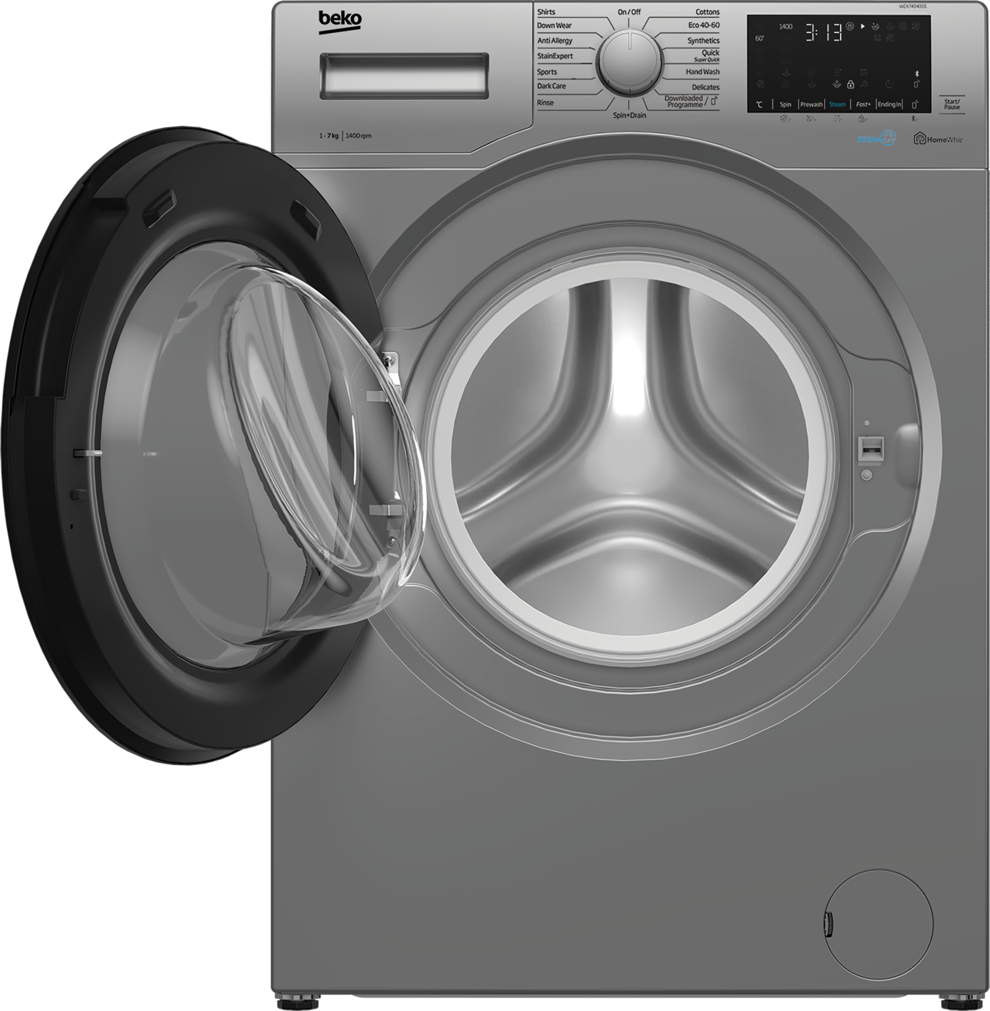 Beko WEX740430S washing machine Front-load – image 3