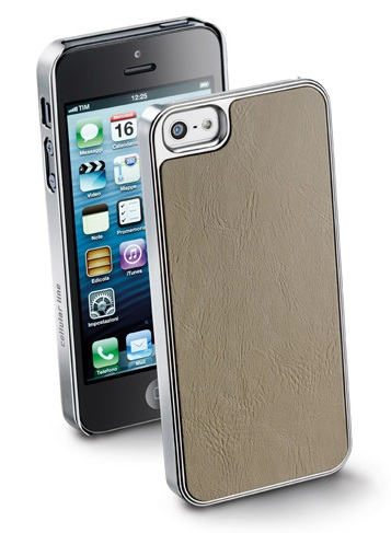 Cellularline JACKCIPHONE5BE mobile phone case Cover Brown