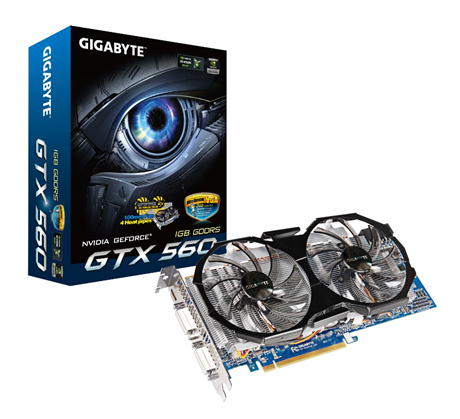 GIGABYTE GVN56GUGI-00-G2 graphics card NVIDIA Geforce GTX 560