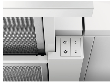 Electrolux DAL6036WE Built-under White 610 m³/h – image 2