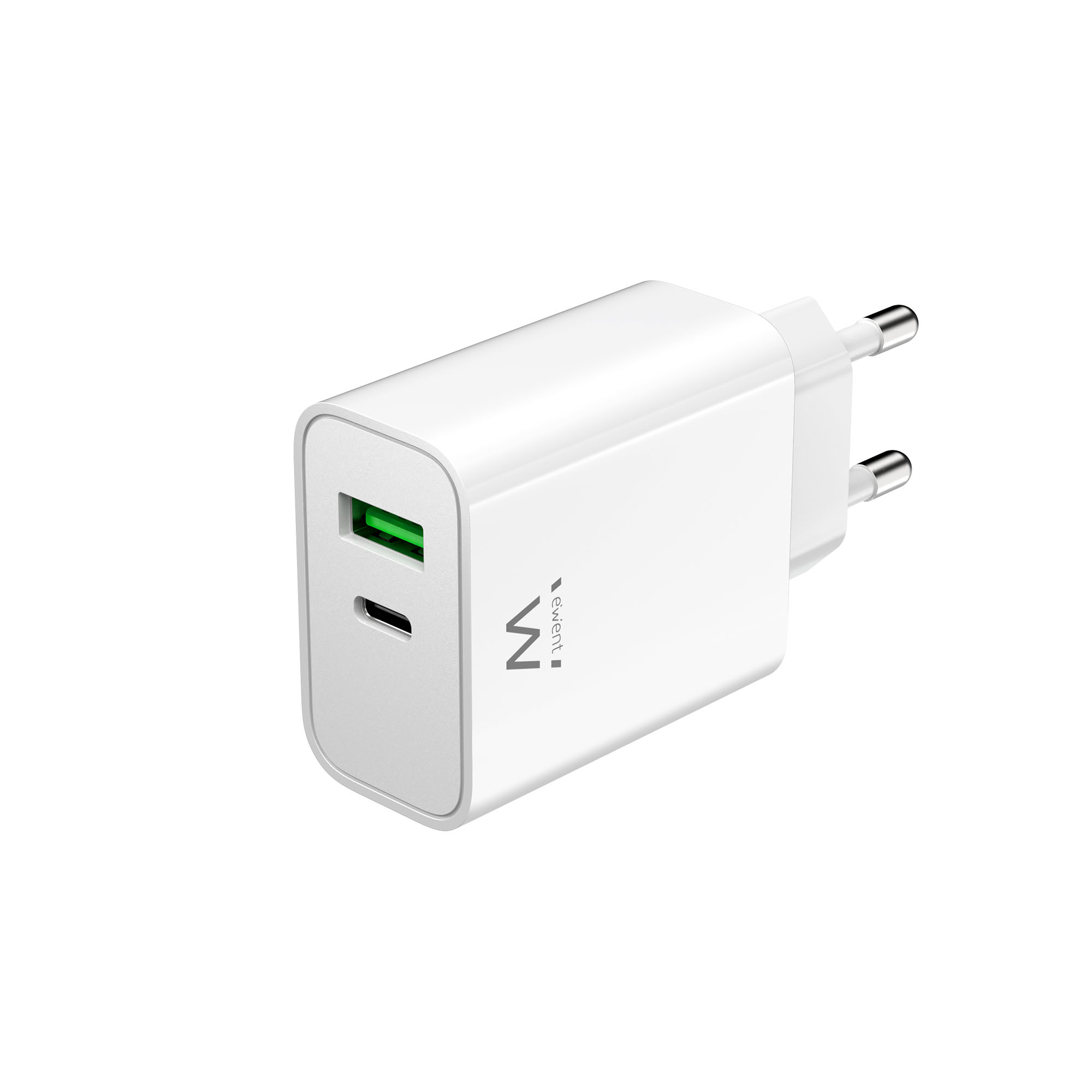 Ewent EW1325_R1 mobile device charger Universal White AC Fast charging Indoor – image 1