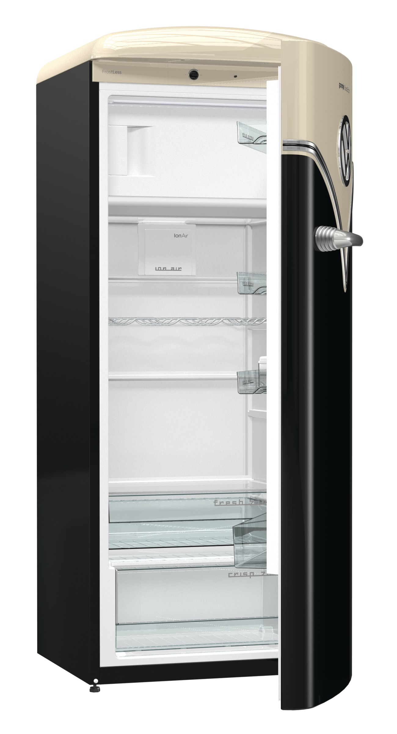 Gorenje OBRB153BK side-by-side refrigerator Freestanding – image 2
