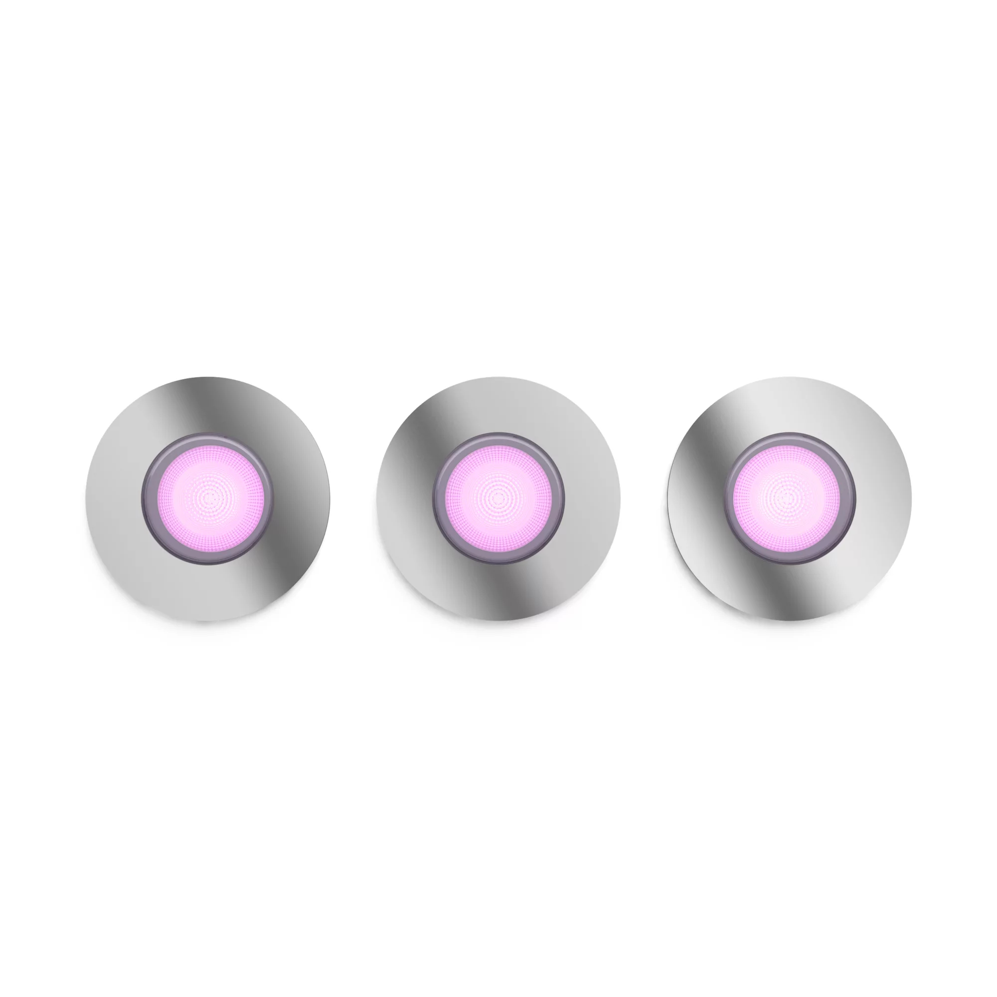 Philips by Signify Philips Hue White and colour ambience Three-pack Xamento recessed spotlight – image 2