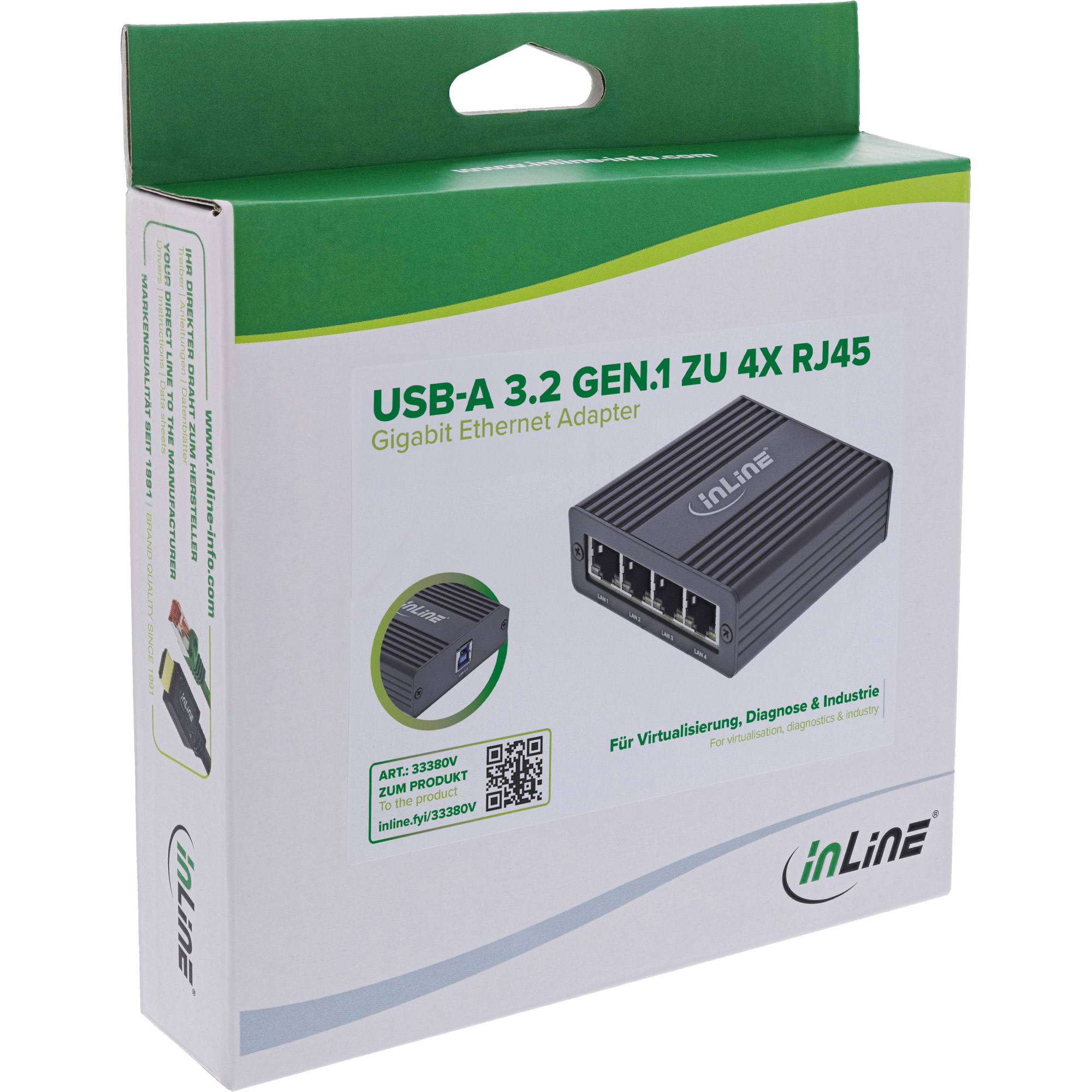 InLine 33380V network card Ethernet 1000 Mbit/s – image 3