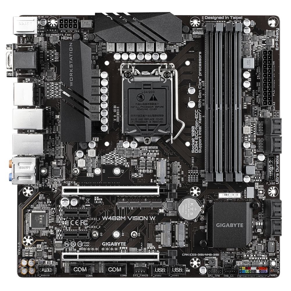 GIGABYTE W480M VISION W – image 2