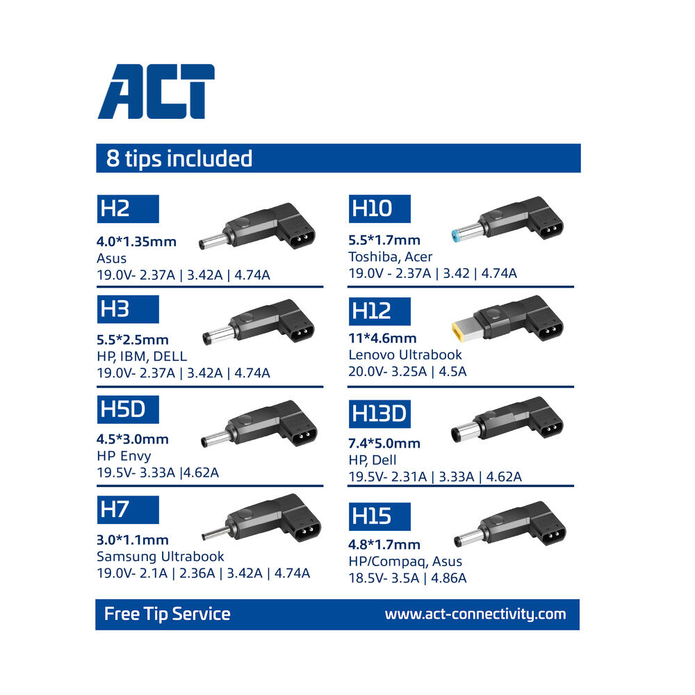 ACT Slim size laptop charger – image 5