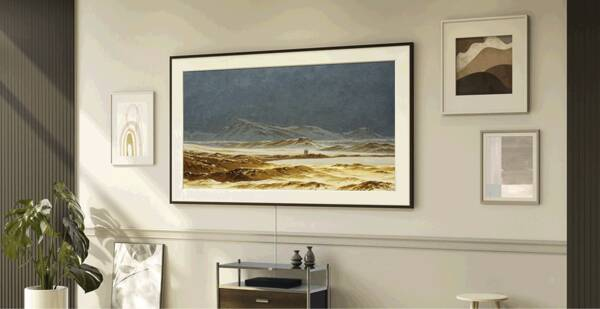 Samsung QE55LS03HAUXXH Frame QLED TV 55", Vision AI,  Art Home, prilagodljivi ram, One Connect Box