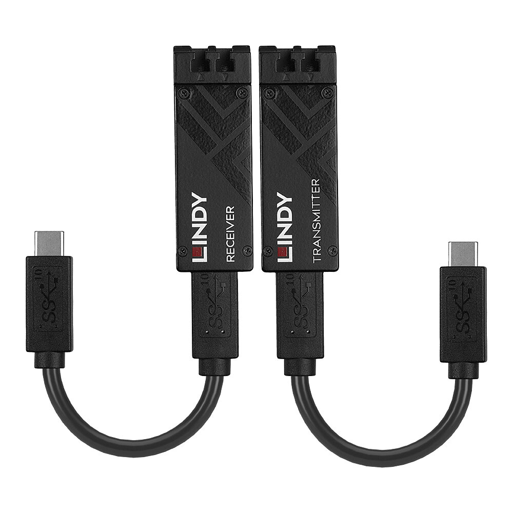Lindy 100m Fibre Optic USB 3.2 Type C Extender – image 2
