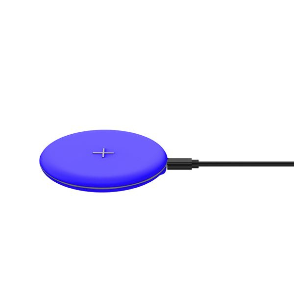 Celly WLFASTFEELBL mobile device charger Smartphone Blue USB Wireless charging Fast charging Indoor – image 2