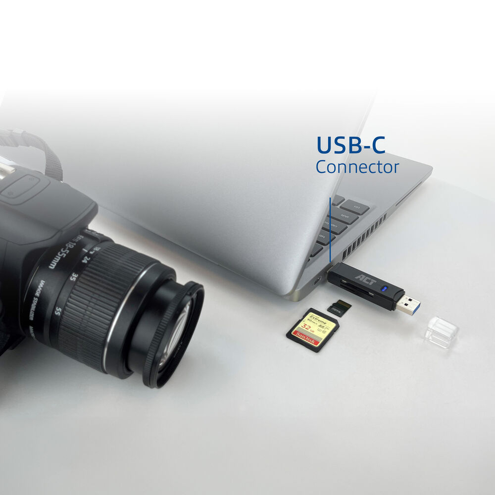 ACT USB-C/USB-A 3.0 card reader – image 7