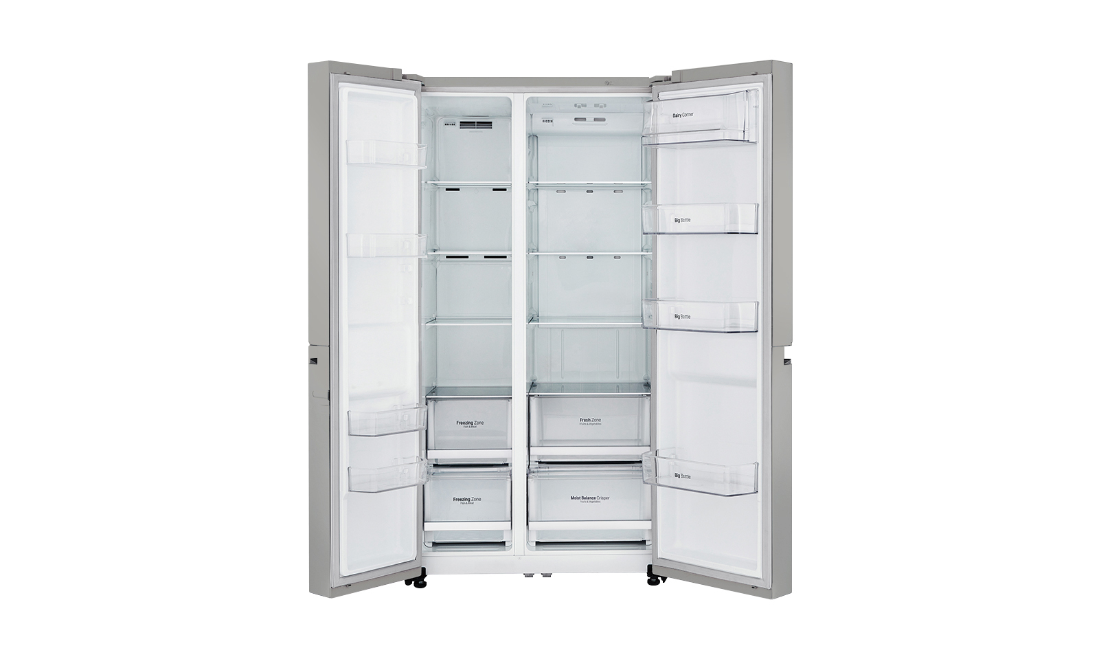 LG GC-B247SLUV side-by-side refrigerator Freestanding – image 5