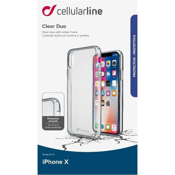 Cellularline Clear Duo - iPhone XS/X – image 2