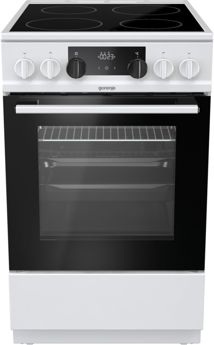 Gorenje EC5341WG Freestanding cooker Electric Ceramic hob Black, White – image 2