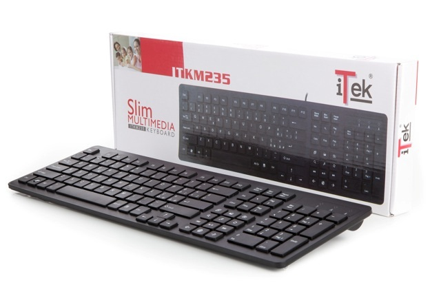 itek ITKM235 keyboard USB Black – image 3