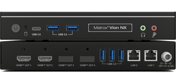 Matrox Compact IP video gateway with inputs only. Includes European Union power cord – image 1