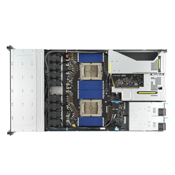 ASUS RS700A-E12-RS12U Socket SP5 Rack (1U) Black, Steel – image 6