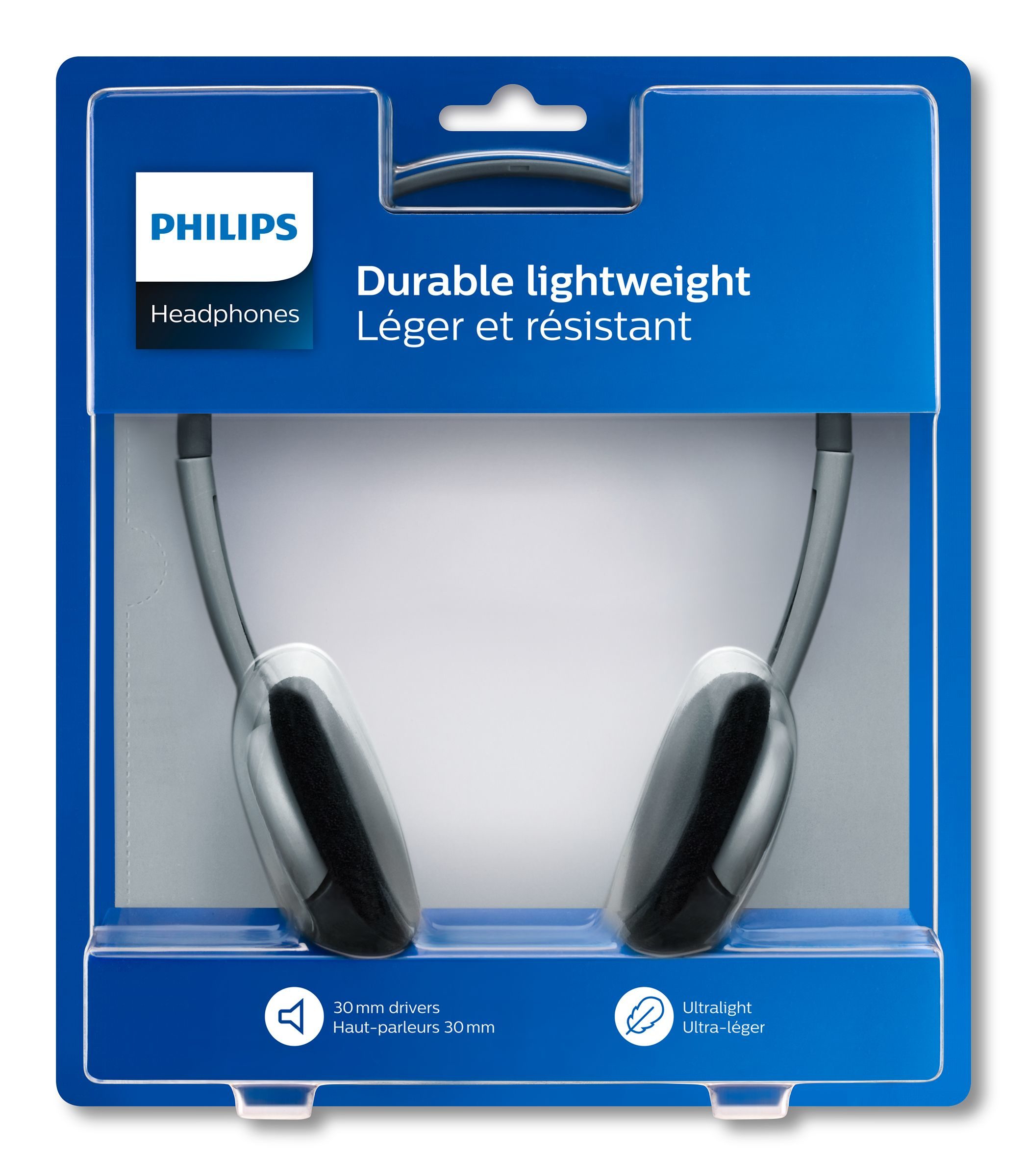 Philips SBCHL145/28 headphones/headset Wired Head-band Black, Silver – image 2