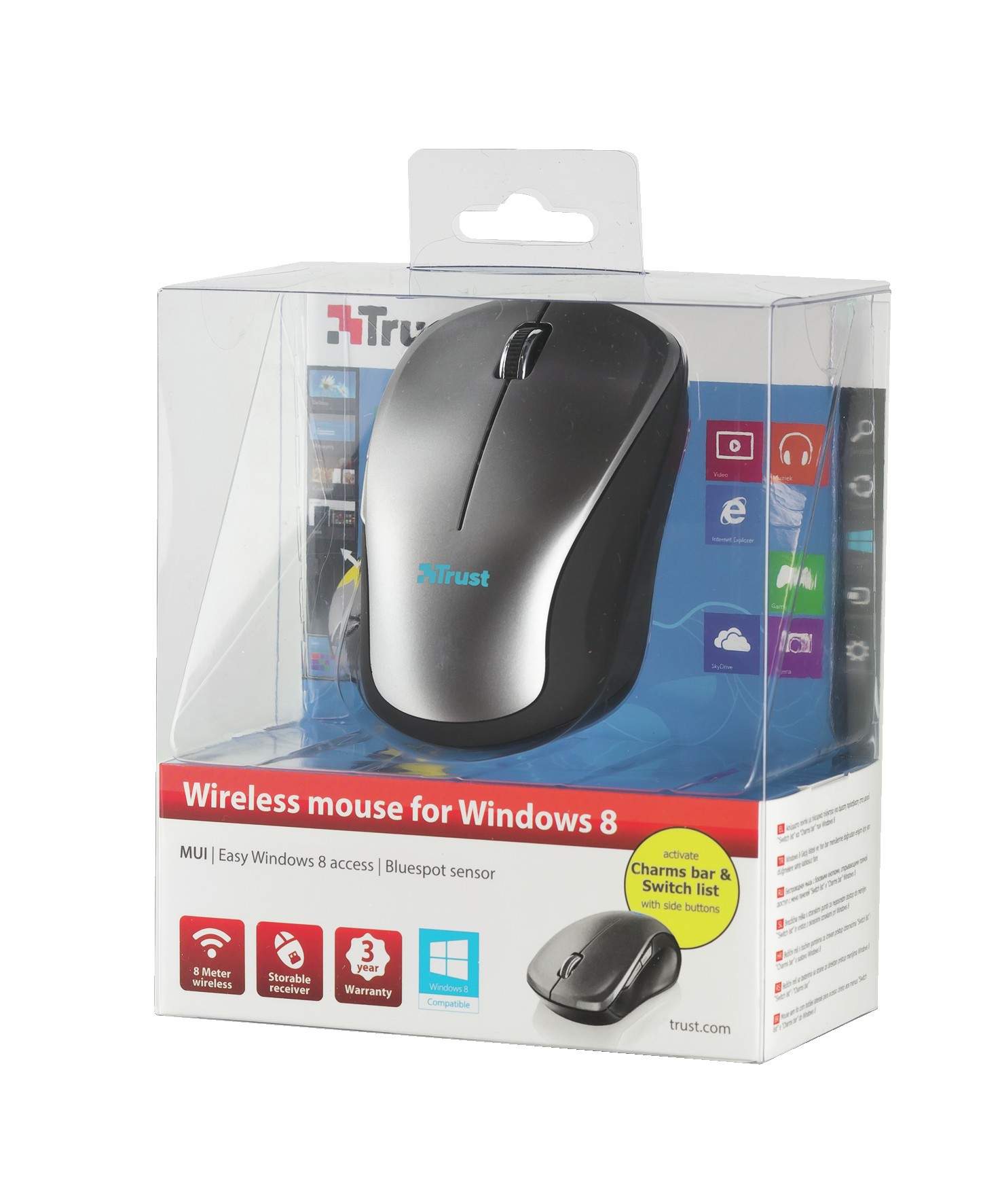 Trust MUI mouse Office Ambidextrous RF Wireless – image 5
