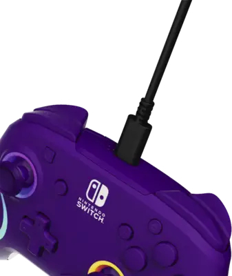 PDP Afterglow wave Lilas USB Manette de jeu Analogique/Numérique PC, Xbox Series S, Xbox Series X
