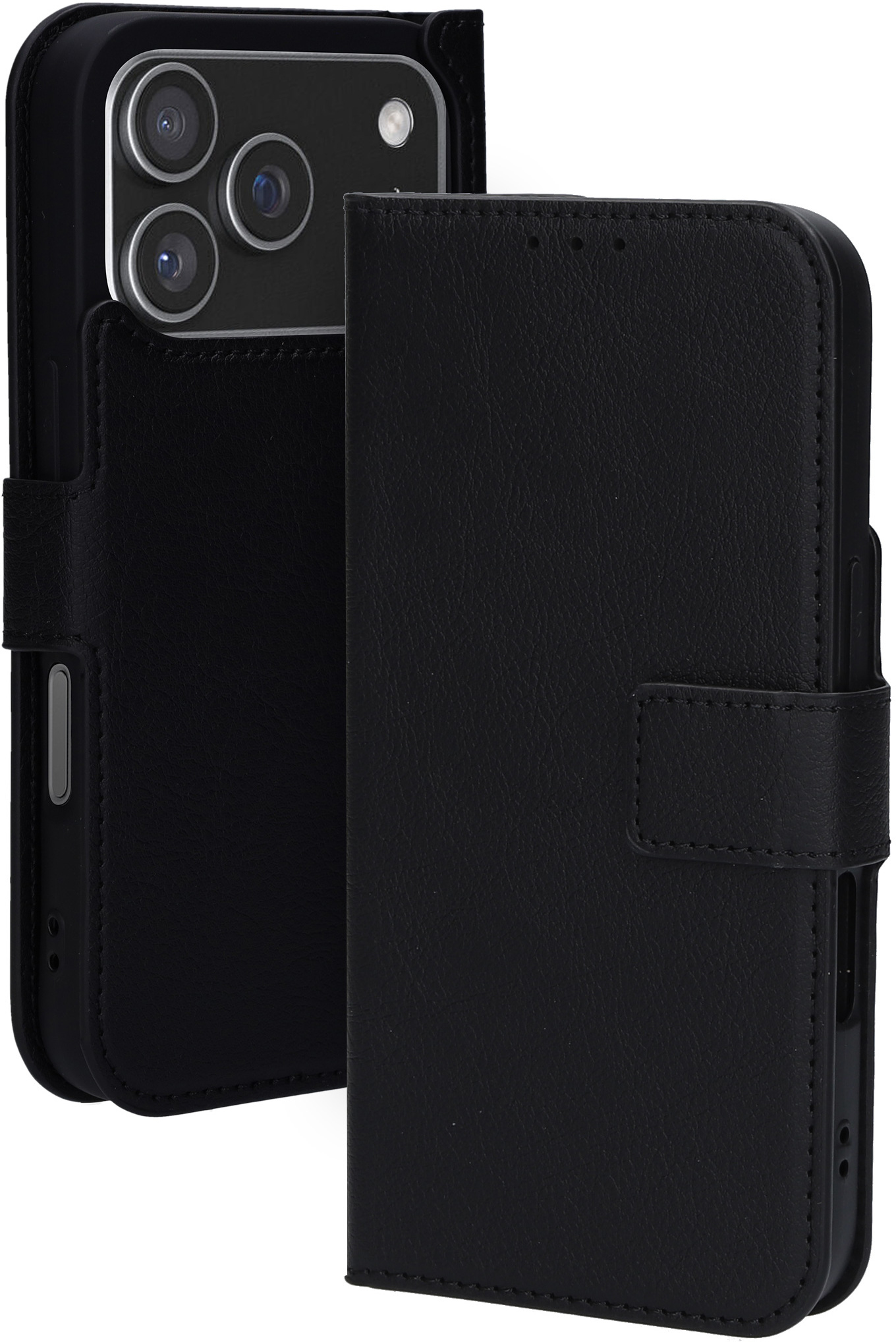 Mobiparts Classic Wallet Case Apple iPhone 17 Pro Black (MagSafe Compatible) – image 1