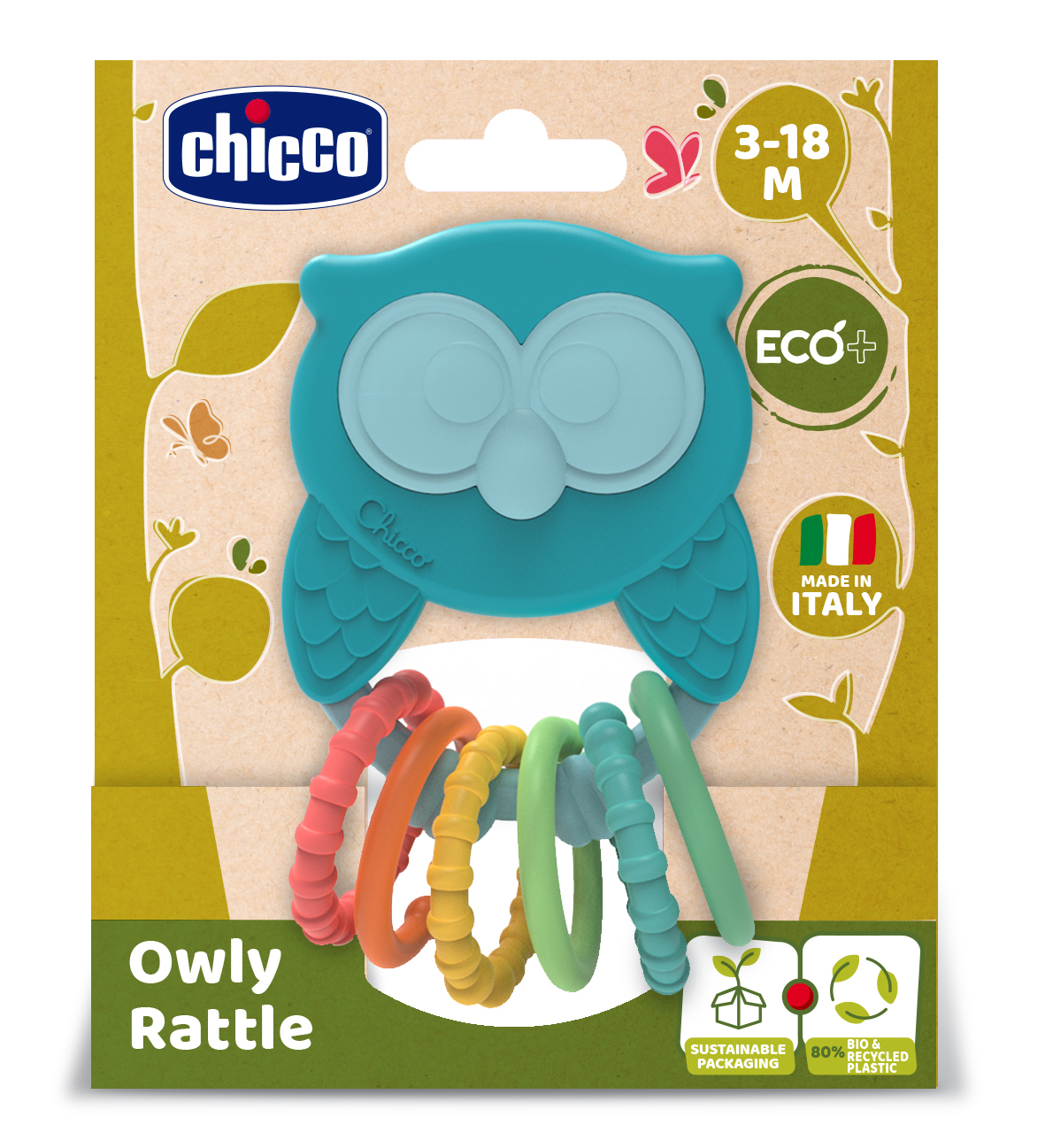 Chicco gioco owly rattle