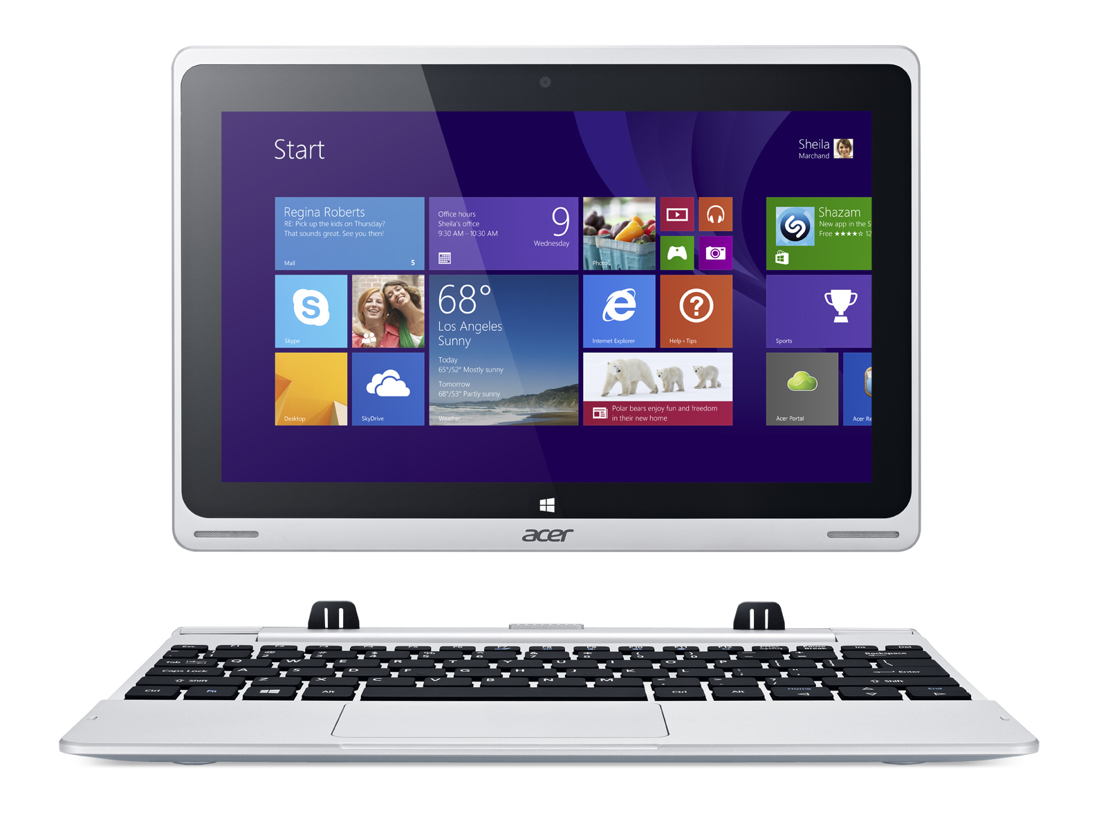 Acer Aspire Switch 10 SW5-012-19QM Intel Atom® Z3735F Hybrid (2-in-1) – image 2