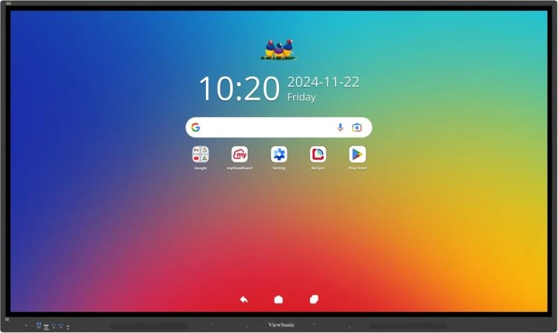 Viewsonic IFP7534 lavagna interattiva 190,5 cm (75") 3840 x 2160 Pixel Touch screen Nero