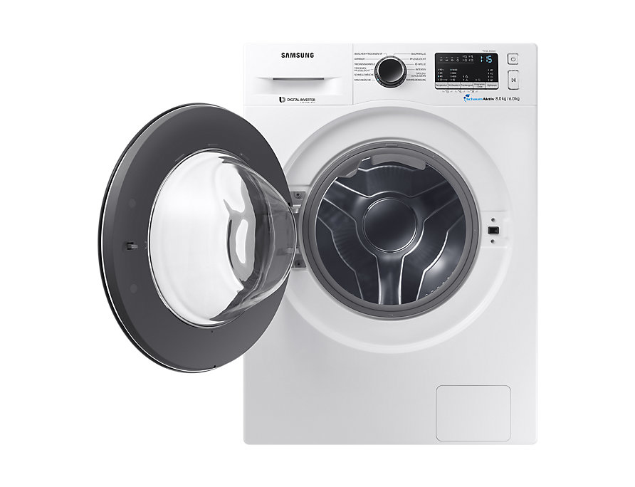 Samsung WD8AM4433JW washer dryer Freestanding Front-load White – image 7